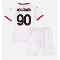 AC Milan Tammy Abraham #90 Replika babykläder Bortaställ Barn 2024-25 Kortärmad (+ korta byxor)